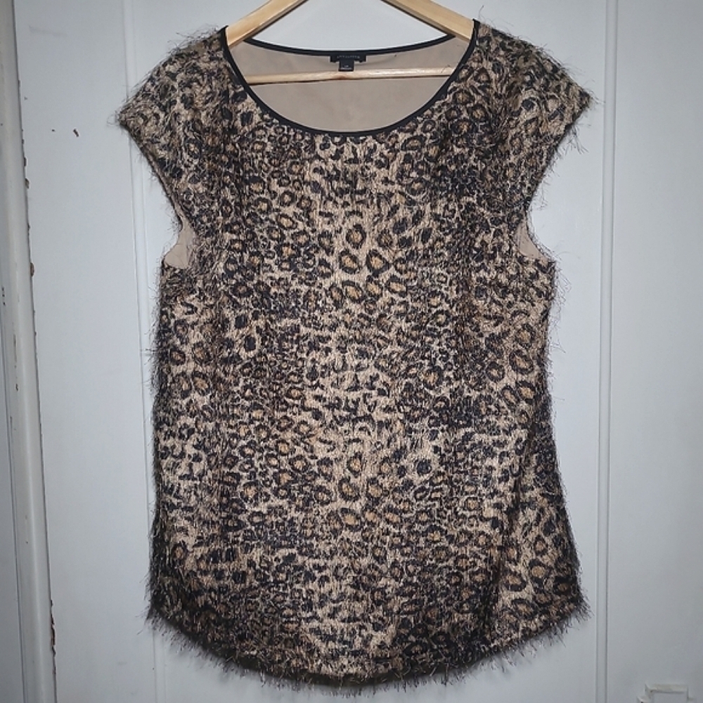Leopard Print Sleeveless Top